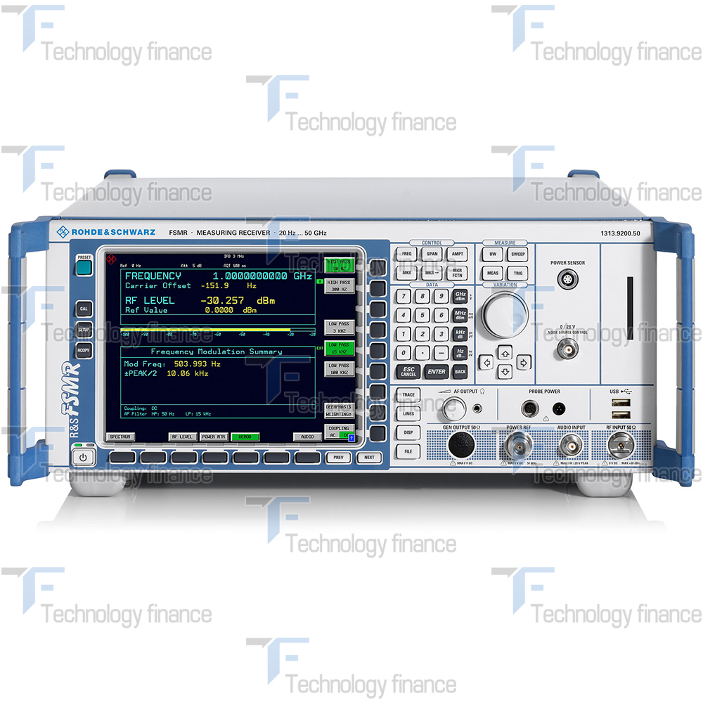 Фронтальная панель анализатора R&S FSMR43